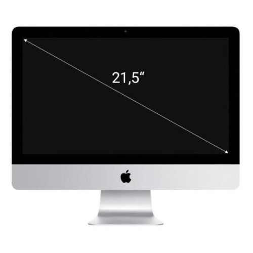 Apple iMac 21,5" 4k Display (2015) 3,30 GHz i7 2 To Fusion Drive 16 Go argent - bon état
