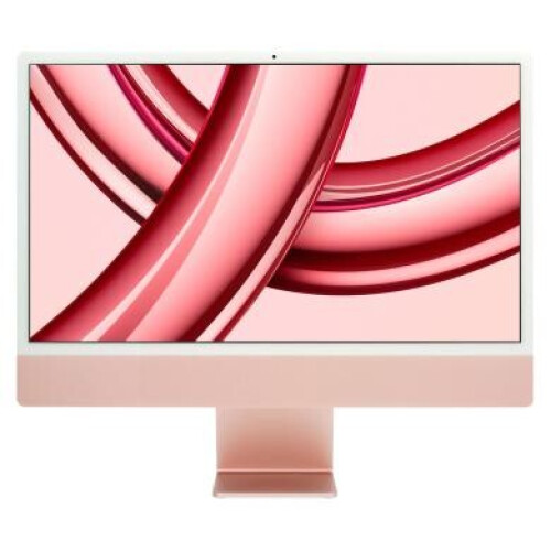 Apple iMac 24" 4.5K Display, (2023) M3 8-Core CPU | 10-Core GPU 256 Go SSD 8 Go rosé - comme neuf