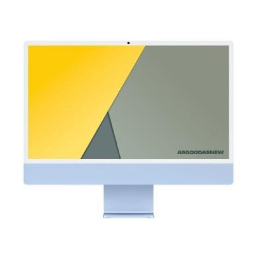 Apple iMac 24" 4.5K Display, M4 (2024) M4 8-Core CPU | 8-Core GPU 256 Go SSD 16 Go bleu - comme neuf