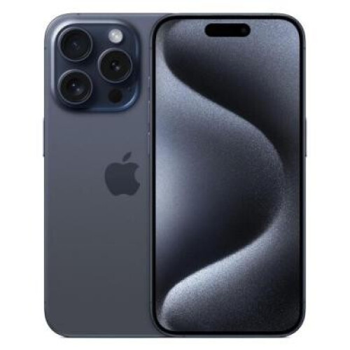 Apple iPhone 15 Pro 128Go Titane bleu - comme neuf
