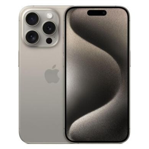 Apple iPhone 15 Pro 128Go Titane naturel - neuf