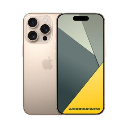 Apple iPhone 16 Pro 128Go titane sable - comme neuf