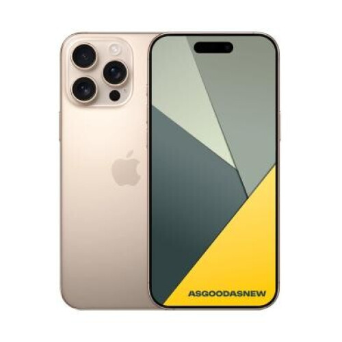 Apple iPhone 16 Pro Max 256Go titane sable - très bon état