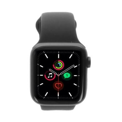 Apple Watch SE GPS 40mm Aluminium gris sidéral Bracelet Sport noir - bon état