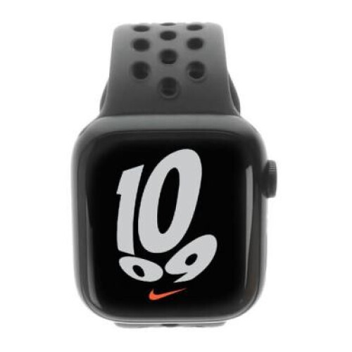 Apple Watch Series 7 Nike GPS 41mm Aluminium bleu de minuit Bracelet Sport anthracite/noir - comme neuf
