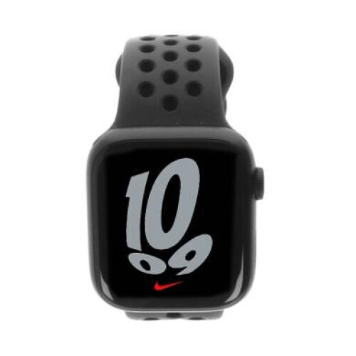 Apple Watch Series 7 Nike GPS + Celluar 45mm Aluminium bleu de minuit Bracelet Sport anthracite/noir - très bon état