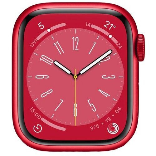 Apple Watch Series 8 (2022) - (bracelet non inclus) - GPS 45 mm - Rouge Aluminium
