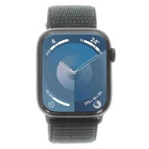 Apple Watch Series 9 GPS 45mm Aluminium bleu de minuit Boucle Sport bleu de minuit - comme neuf