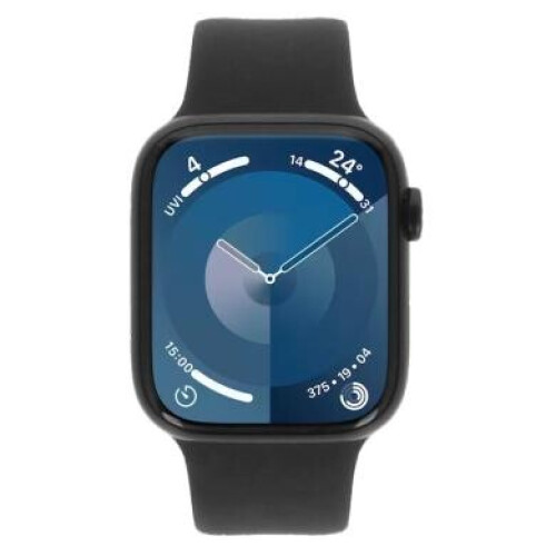 Apple Watch Series 9 GPS 45mm Aluminium bleu de minuit Bracelet Sport bleu de minuit S/M - comme neuf