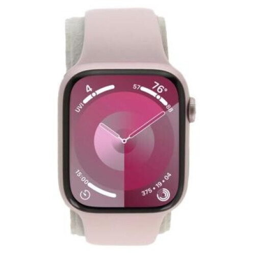 Apple Watch Series 9 GPS + Cellular 45mm Aluminium rosé Bracelet Sport rose pâle M/L - très bon état