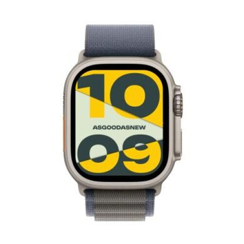 Apple Watch Ultra 2 GPS + Cellular 49mm titane Boucle Alpine bleu S - très bon état