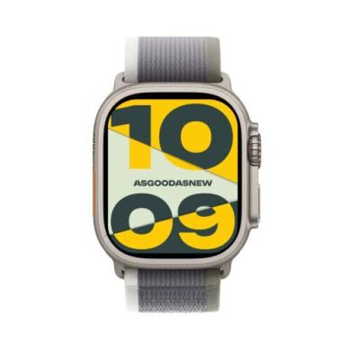 Apple Watch Ultra 2 GPS + Cellular 49mm titane Boucle Trail vert/gris S/M - très bon état