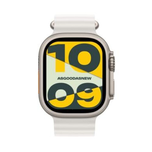 Apple Watch Ultra 2 GPS + Cellular 49mm titane Bracelet Ocean blanc - très bon état