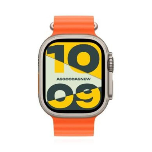 Apple Watch Ultra 2 GPS + Cellular 49mm titane Bracelet Ocean orange - très bon état