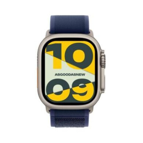 Apple Watch Ultra 2 GPS + Cellular 49mm titane naturel Boucle Trail bleu M/L - très bon état