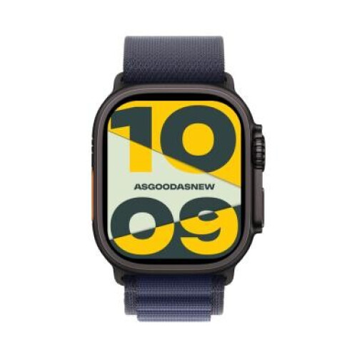 Apple Watch Ultra 2 GPS + Cellular 49mm titane noir Alpine Loop marine M - très bon état