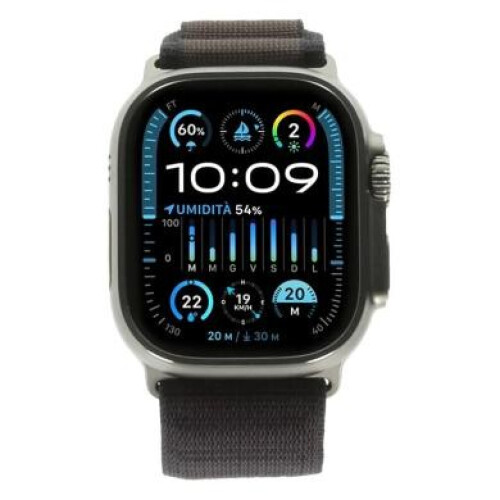 Apple Watch Ultra 2 GPS + Cellular 49mm titane Boucle Alpine indigo S - très bon état