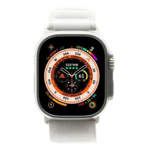 Apple Watch Ultra GPS + Cellular 49mm titane Boucle Alpine lumière stellaire L - très bon état