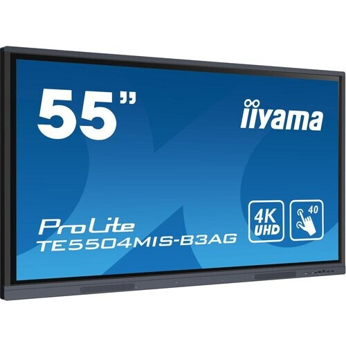 Écran 75" LED 4K ULTRA HD Iiyama ProLite TE7504MIS-B3AG