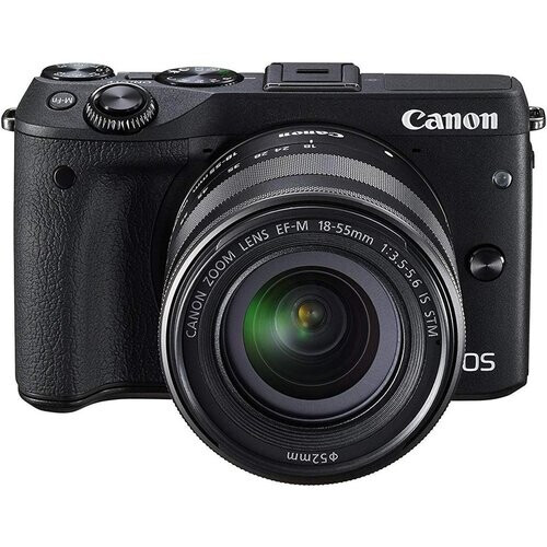 EOS M3 - Noir + Canon Zoom Lens EF-M 18-55mm f/3.5-5.6 IS STM f/3.5-5.6