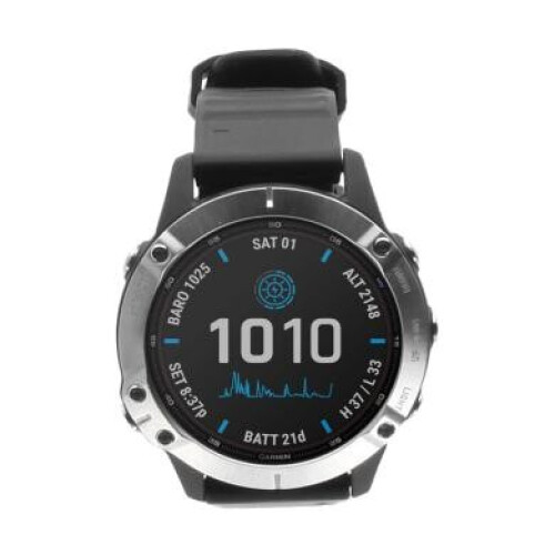 Garmin Fenix 6 47mm noir/argent (010-02158-00) - très bon état