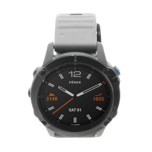 Garmin Fenix 6 Pro 47mm Solar noir/gris (010-02410-11) - bon état