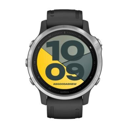 Garmin Fenix 6S 42mm noir/argent (010-02159-01) - comme neuf