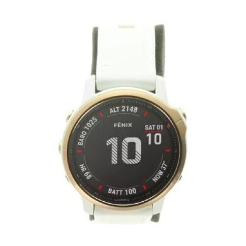 Garmin Fenix 6S Pro 42mm or/rose blanc (0100215911) - bon état