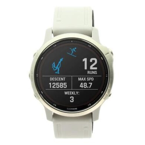 Garmin Fenix 6S Saphir 42mm or/gris (010-02159-40) - bon état