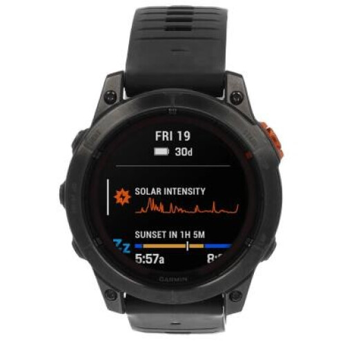 Garmin Fenix 7 Pro Solar 47mm noir/gris ardoise (010-02777-01) - neuf