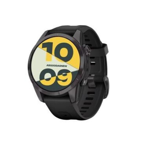 Garmin Fenix 7S Sapphire Solar 42mm gris ardoise DLC titane/noir (010-02539-25) - très bon état