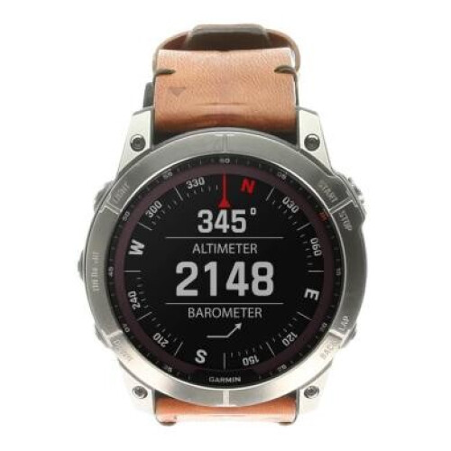 Garmin Fenix 7X Sapphire Solar 51mm titane marron 010-02541-19) - très bon état