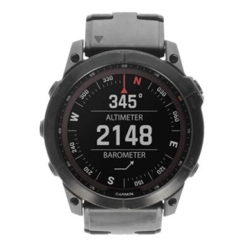 Garmin Fenix 7X Sapphire Solar gris ardoise DLC (010-02541-27) - comme neuf