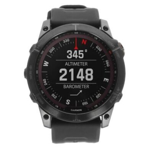 Garmin Fenix 7X Solar 51mm gris/noir (010-02541-01) - bon état