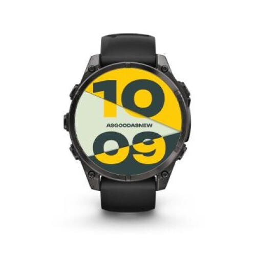 Garmin Fenix 8 AMOLED noir/gris titane (010-02905-00) - très bon état