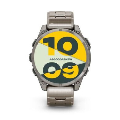 Garmin Fenix 8 AMOLED Sapphire graphite/titane (010-02905-11) - comme neuf