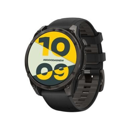 Garmin Fenix 8 AMOLED Sapphire noir/titane gris charbon DLC (010-02904-21) - comme neuf - bon état
