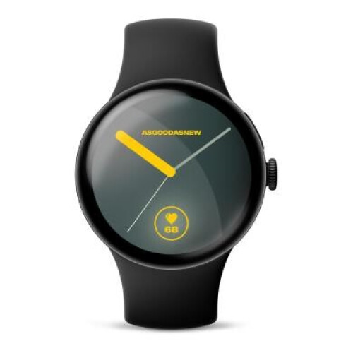 Google Pixel Watch 4 noir mat 41mm Bracelet sport noir volcanique (Wi-Fi) - neuf