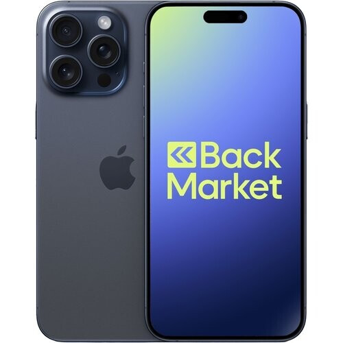 iPhone 15 Pro Max 256 Go - Titane Bleu - Débloqué