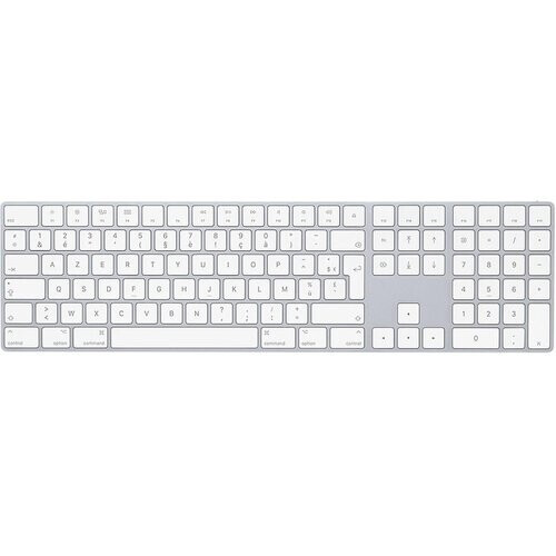Magic Keyboard (2017) avec pavé numérique sans fil - Argent - QWERTZ - Allemand