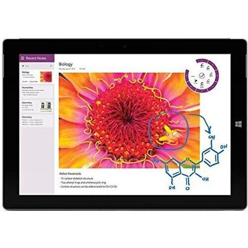 Microsoft Surface 3 10" Atom X 1.6 GHz - HDD 64 Go - 2 Go Sans clavier