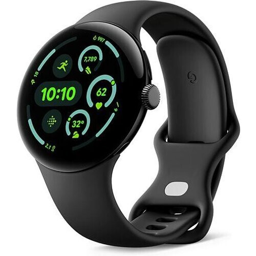 Montre Google Cardio GPS Pixel Watch 3 LTE - Noir