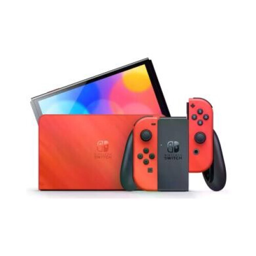 Nintendo Switch OLED-Modell mario edition rouge - très bon état