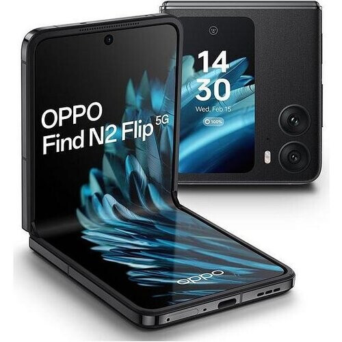 Oppo Find N2 Flip 256 Go - Noir - Débloqué