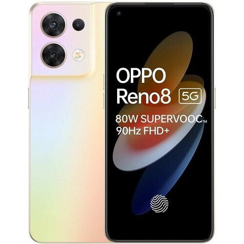 Oppo Reno 8 256 Go - Or - Débloqué
