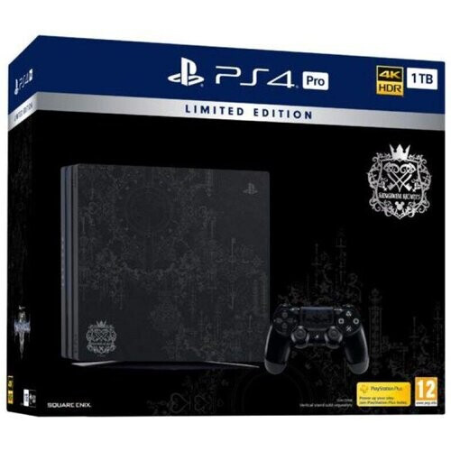 PlayStation 4 Pro 1000Go - Noir - Edition limitée SONY PS4 Pro Kingdom Hearts 3 + Kingdom Hearts 3