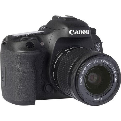 Reflex EOS 7D - Noir + Canon 18-55mm f/3.5-5.6 IS STM f/3.5-5.6