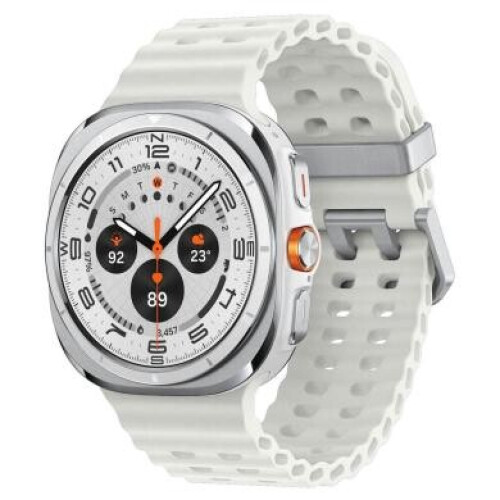 Samsung Galaxy Watch Ultra titanium blanc 47mm LTE Marine Band blanc - comme neuf