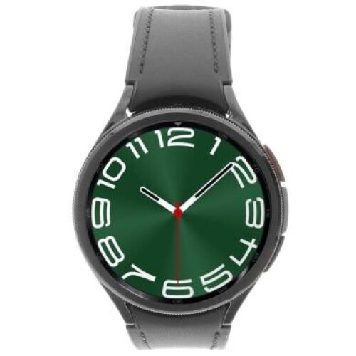 Samsung Galaxy Watch6 Classic noir 47mm LTE Hybrid Eco-Leather Band noir - comme neuf