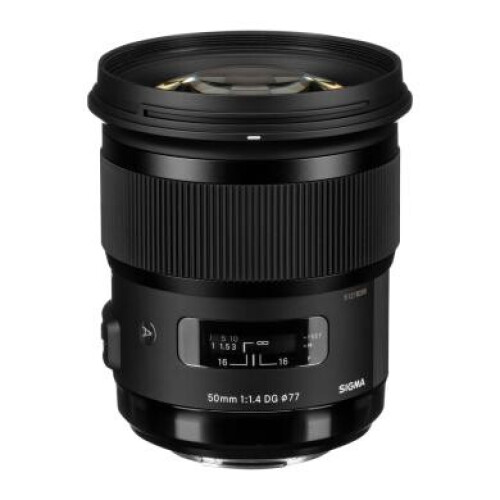 Sigma 50mm 1:1.4 Art DG HSM pour Sony A (311962) noir - comme neuf